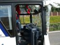 VU Auffahrunfall Reisebus auf LKW A 1 Rich Saarbruecken P51